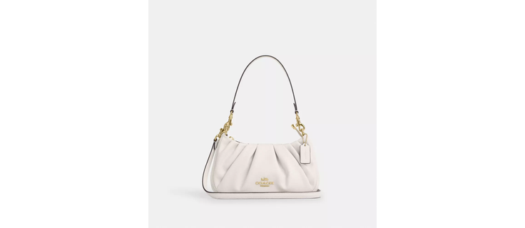 Coach Teri Shoulder Bag With Ruching where to buy online