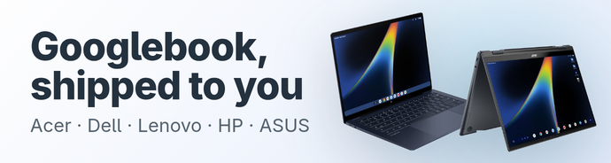The new Googlebooks from Acer, Dell, Lenovo, HP and ASUS