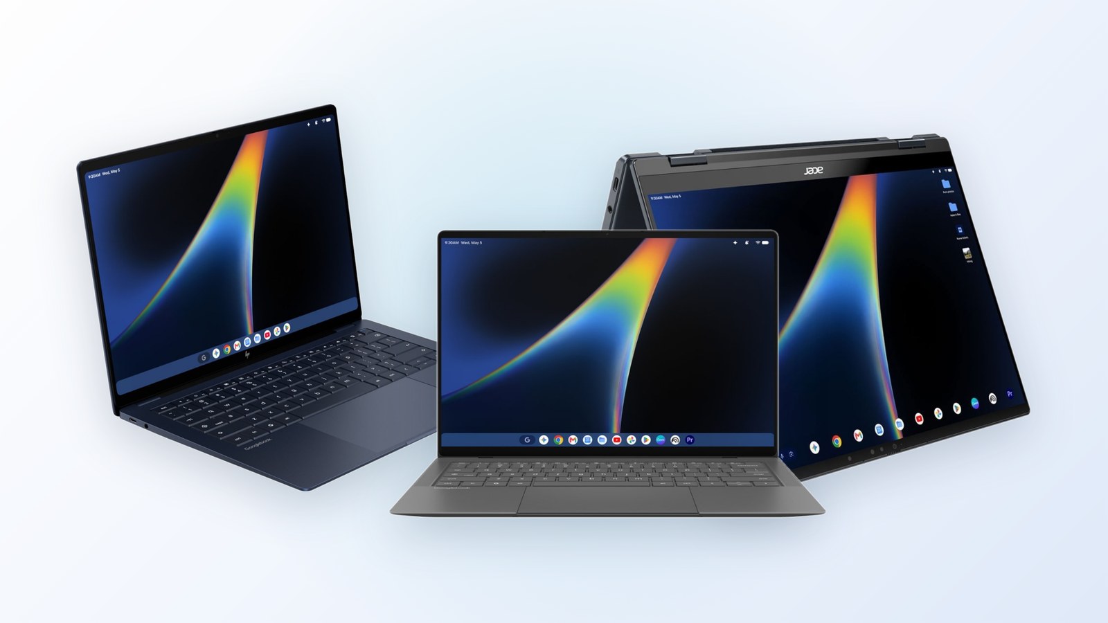The first Googlebooks from Acer, Dell, Lenovo, HP and ASUS